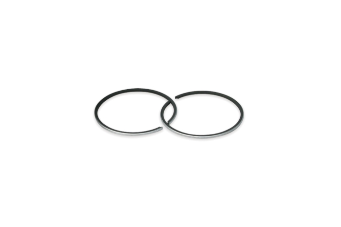 2 piston rings ø 45.5x1.5 rectangular chrome-plated
